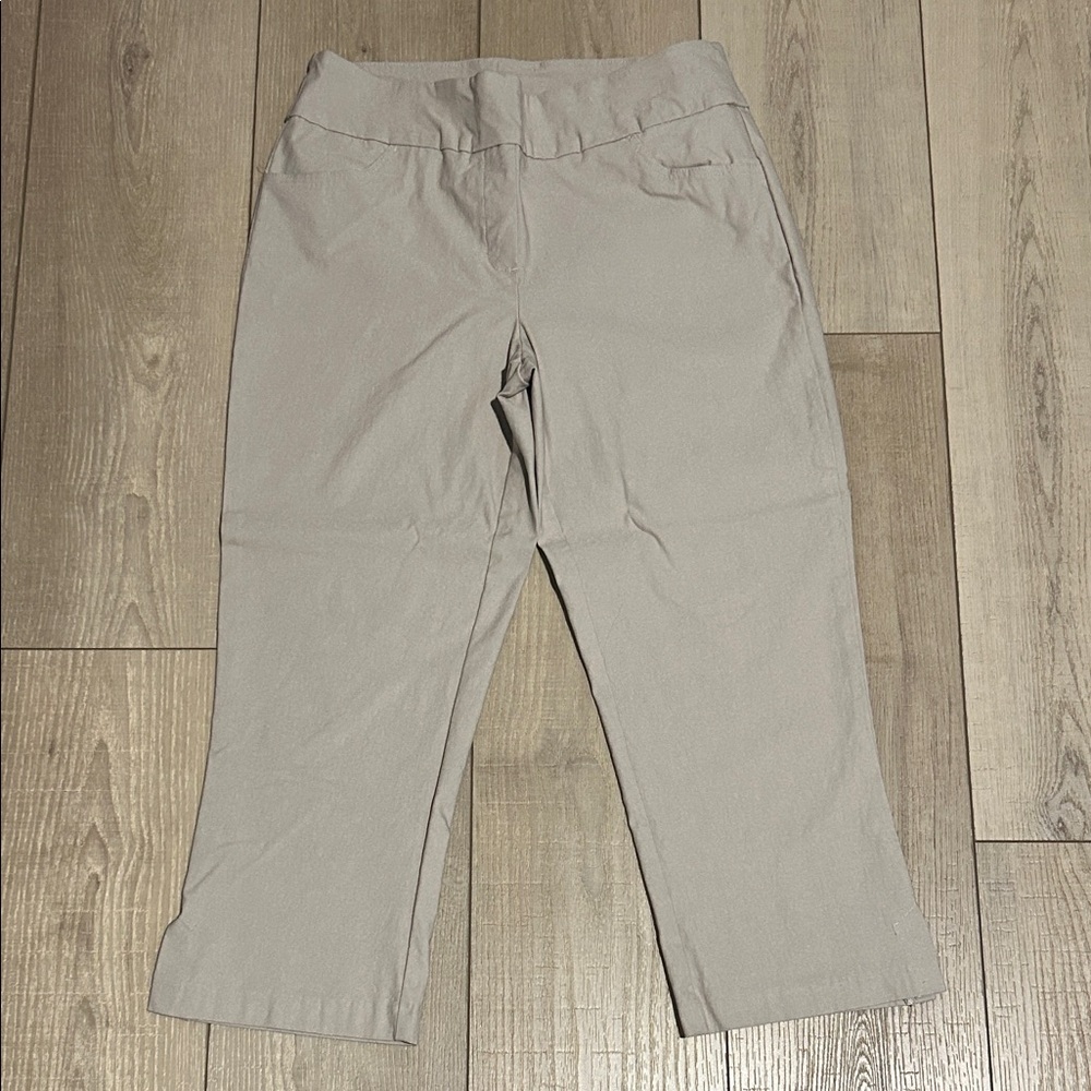Tribal Women's Flatten It Capri Pant, Sahara, 8